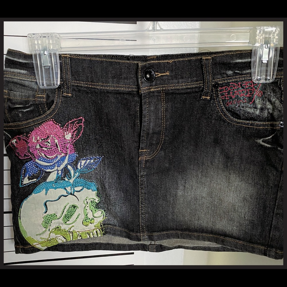Ed Hardy Jean skirt